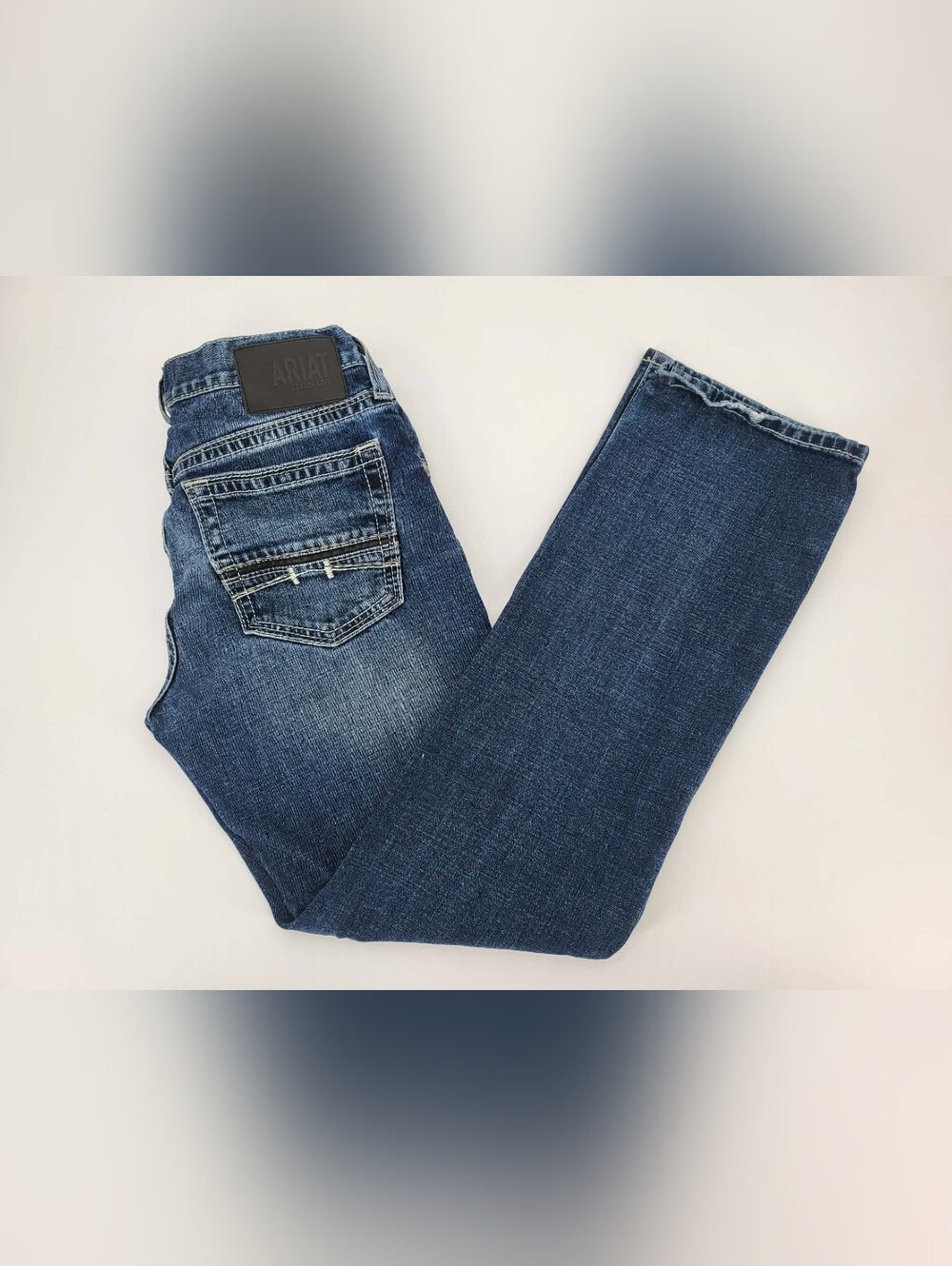 Ariat Men's Classic Straight Dark Blue Jeans